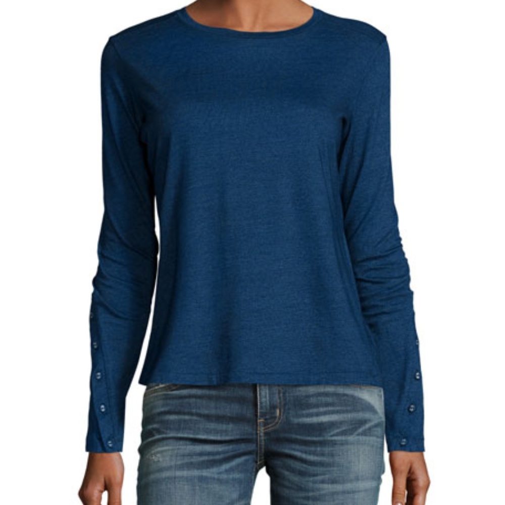 J. Brand Crete Long Sleeve T - Picture 1 of 5